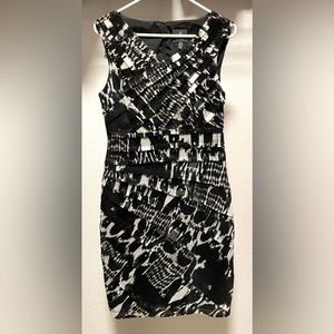 Adrianna Papell, Black & white dress
